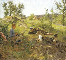 Bergers à Taty